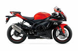 SUZUKI GSXR750 Fairings (2025-2026) Matte Black, Gloss Red from KingsMotorcycleFairings.com