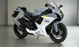 SUZUKI GSX-R600 Fairings (2011-2024) Matte Gray, Gloss White, Yellow at KingsMotorcycleFairings.com