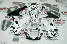 SUZUKI GSX-R600 Fairings (2025-2026) White, Black, Gray Camouflage at KingsMotorcycleFairings.com