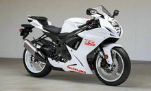 SUZUKI GSX-R600 Fairings (2025-2026) White, Red from KingsMotorcycleFairings.com