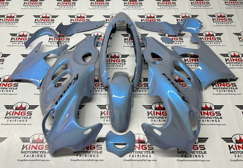 SUZUKI GSX750F Katana Fairings (1998-2006) Blue, Gray Chameleon at KingsMotorcycleFairings.com