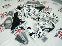SUZUKI GSXR750 Fairing Kit (2025-2026) White, Black, Gray Camouflage at KingsMotorcycleFairings.com