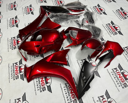 Shop Honda CBR1000RR Fairings (2012-2016) Candy Red, Matte Black at KingsMotorcycleFairings.com