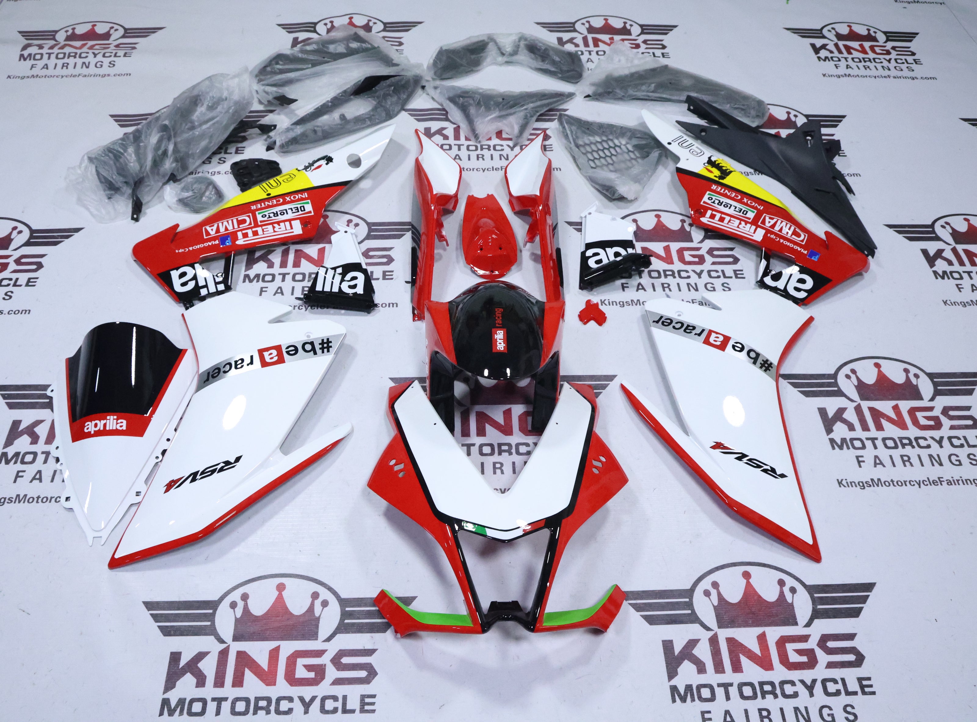 Shop Aprilia Fairing Kits at KingsMotorcycleFairings.com