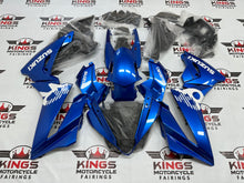 Suzuki GSX-8R Fairing Kit (2024-2025) Metallic Blue, White at KingsMotorcycleFairings.com