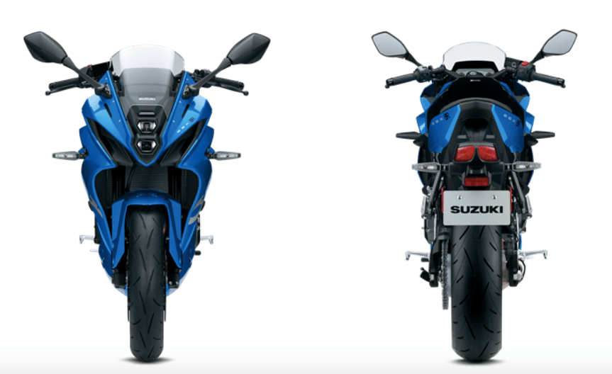 Suzuki GSX-8R Fairing Pieces (2024-2025) Blue at KingsMotorcycleFairings.com