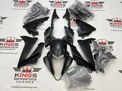 Suzuki GSX-8R Fairings (2024-2025) Flat Black, Gloss Black at KingsMotorcycleFairings.com