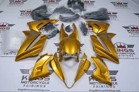 Suzuki GSX-8R Fairings (2024-2025) Gold, Silver at KingsMotorcycleFairings.com