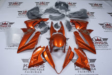 Suzuki GSX-8R Fairings (2024-2025) Orange, Silver at KingsMotorcycleFairings.com