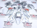 Suzuki GSX-8R Fairings (2024-2025) Silver Matte, Black, Red at KingsMotorcycleFairings.com