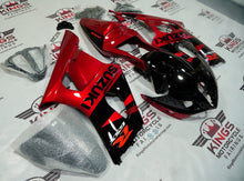 Suzuki GSX-R1000 Fairing Kit (2003-2004) Black, Candy Red at KingsMotorcycleFairings.com