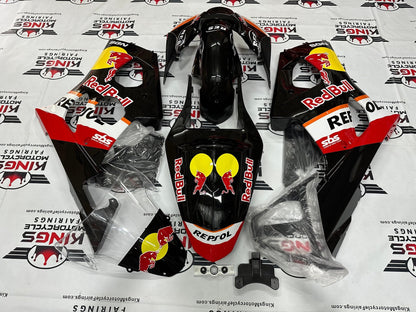 Suzuki GSX-R1000 Fairings (2003-2004) Black Redbull Repsol from KingsMotorcycleFairings.com