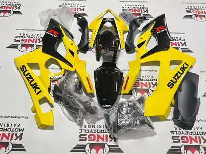 Suzuki GSX-R1000 Fairings (2005-2006) Yellow, Black, Red, White from KingsMotorcycleFairings.com