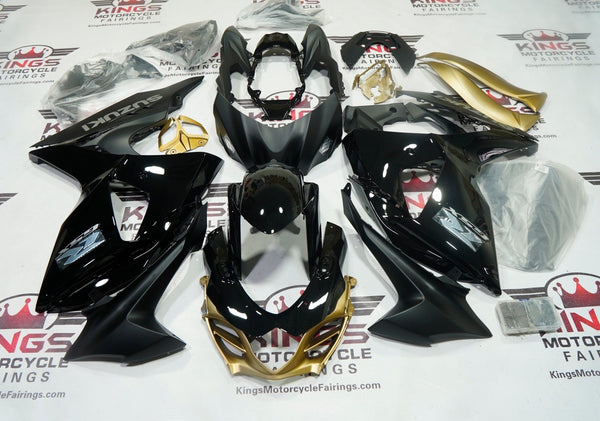 Suzuki GSX-R1000 Fairings (2009-2016) Black, Matte Black, Gold, Silver at KingsMotorcycleFairings.com
