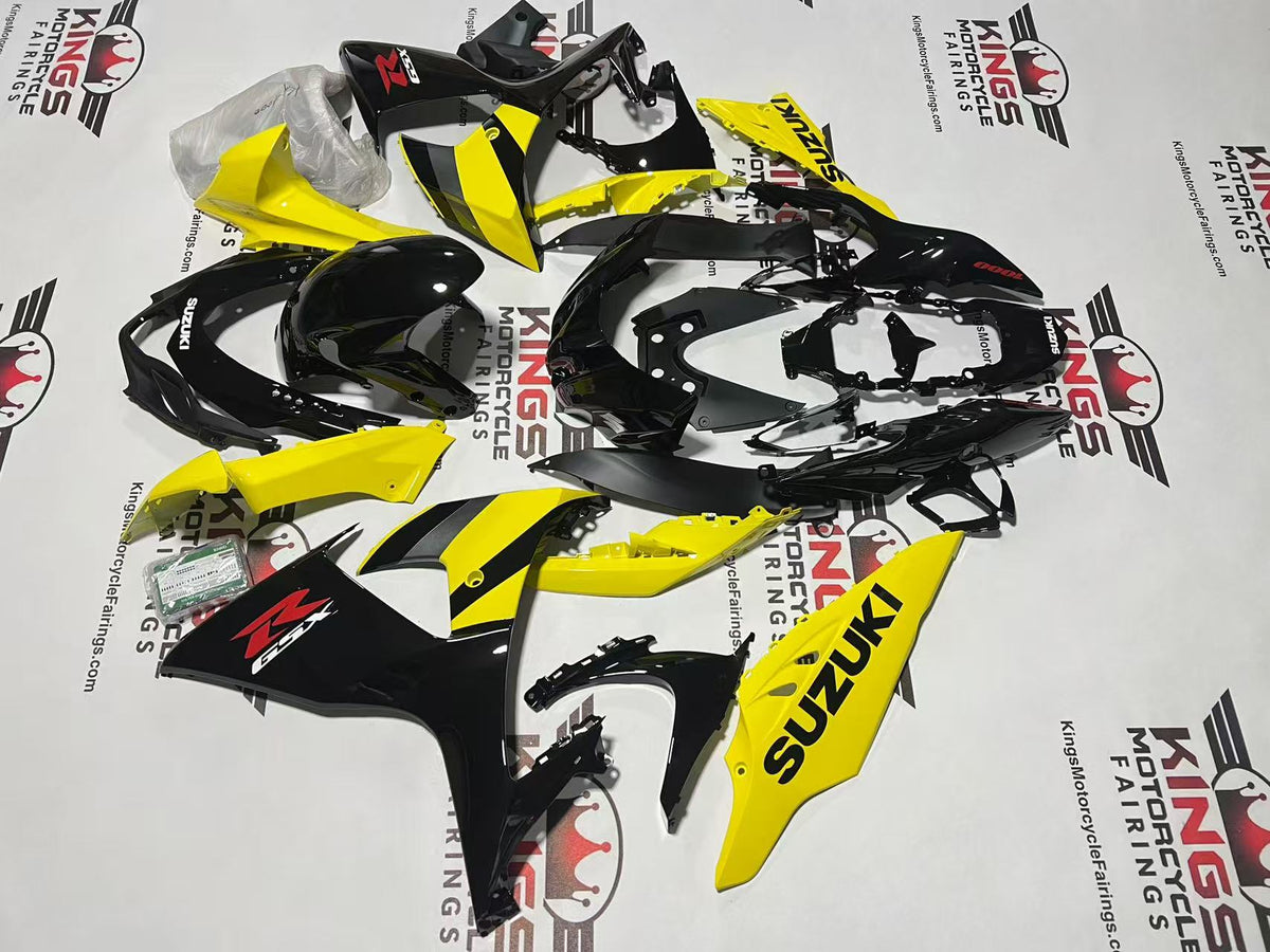 Suzuki GSX-R1000 Fairings (2009-2016) Black, Yellow, Red, Gray at KingsMotorcycleFairings.com