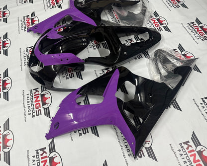 Suzuki GSX-R600 Fairings (2000-2003) Purple, Black at KingsMotorcycleFairings.com