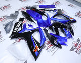 Suzuki GSX-R600 Fairings (2006-2007) Blue Gloss, Black Gloss at KingsMotorcycleFairings.com