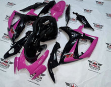 Suzuki GSX-R600 Fairings (2006-2007) Gloss Pink, Black at KingsMotorcycleFairings.com