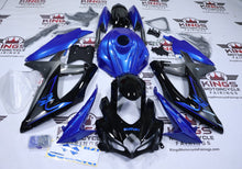 Suzuki GSXR600 (2008-2010) Blue, Black, Gray Fairings