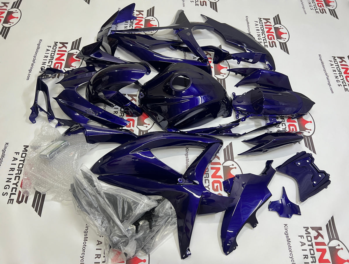 Suzuki GSX-R600 Fairings (2008-2010) Dark Purple at KingsMotorcycleFairings.com