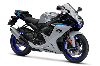 Suzuki GSX-R600 Fairings (2025-2026) Gloss Silver, Blue, Black from KingsMotorcycleFairings.com