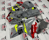 Suzuki GSX-R750 Fairings (2008-2010) Nardo Gray, Black, Red, Neon Yellow at KingsMotorcycleFairings.com