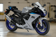Suzuki GSX-R750 Fairings (2011-2024) Silver, Blue, Black at KingsMotorcycleFairings.com