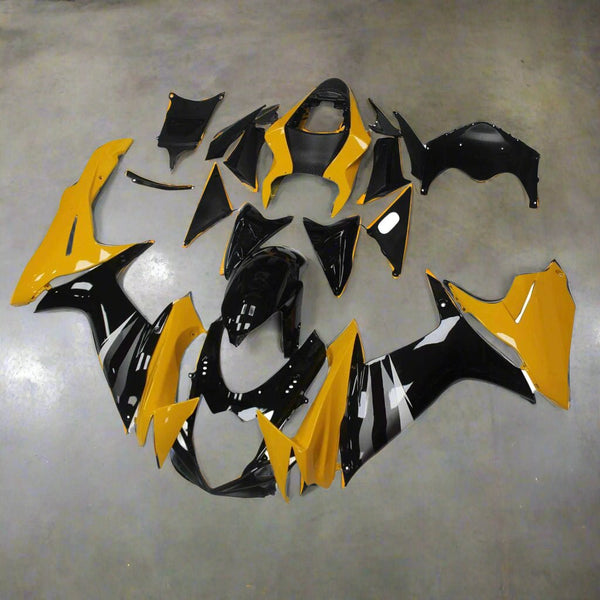 Suzuki GSX-R750 Fairings (2011-2024) Yellow, Black, Silver from KingsMotorcycleFairings.com
