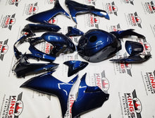 Suzuki GSX-R750 Fairings (2025-2026) Blue Faux Carbon Fiber from KingsMotorcycleFairings.com