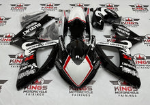 Suzuki GSX-R750 Race Track Fairings (2006-2007) Black, White, Red at KingsMotorcycleFairings.com