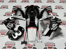 Suzuki GSX-R750 Race Track Fairings (2006-2007) Black, White, Red from KingsMotorcycleFairings.com