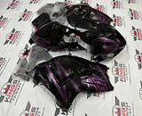 Suzuki GSX1300R Hayabusa Fairings (1999-2007) Black, Pink Spray at KingsMotorcycleFairings.com