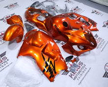 Suzuki GSX1300R Hayabusa Fairings (1999-2007) Orange, Black at KingsMotorcycleFairings.com