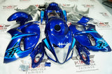 Suzuki GSX1300R Hayabusa Fairings (2008-2020) Blue, Light Blue at KingsMotorcycleFairings.com
