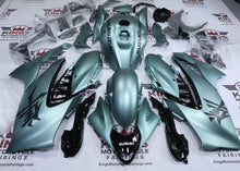 Suzuki GSX1300R Hayabusa Fairings (2021-2025) Matte Green, Black at KingsMotorcycleFairings.com