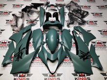 Suzuki GSX1300R Hayabusa Fairings (2021-2025) Matte Green, Black at KingsMotorcycleFairings.com