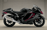 Suzuki GSX1300R Hayabusa Fairings (2021-2026) Black, Gray, Red at KingsMotorcycleFairings.com