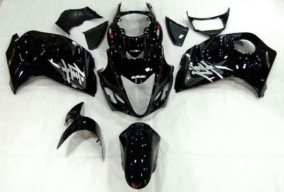 Suzuki GSX1300R Hayabusa Fairings (2008-2020) Black, Silver, Gray at KingsMotorcycleFairings.com