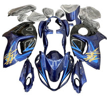 Suzuki GSX1300R Hayabusa Fairings (2008-2020) Blue, Black, Light Blue, Gold at KingsMotorcycleFairings.com
