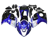 Suzuki GSX1300R Hayabusa Fairings (2008-2020) Blue, White, Black, Red at KingsMotorcycleFairings.com