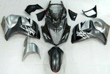 Suzuki GSX1300R Hayabusa (2008-2020) Gray, Silver Fairings at KingsMotorcycleFairings.com