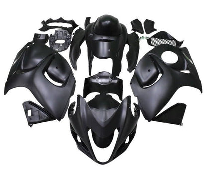 Suzuki GSX1300R Hayabusa Fairings (2008-2020) Matte Black at KingsMotorcycleFairings.com