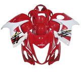 Suzuki GSX1300R Hayabusa Fairings (2008-2020) Red, White, Black, Gold at KingsMotorcycleFairings.com