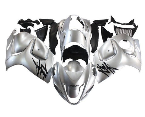Suzuki GSX1300R Hayabusa (2008-2020) Silver Fairings at KingsMotorcycleFairings.com