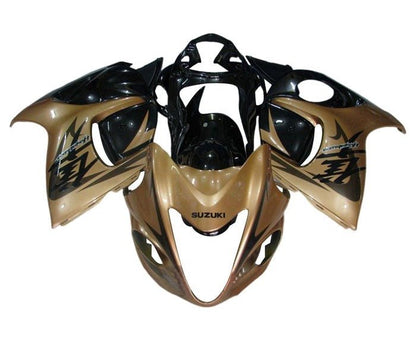 Suzuki GSX1300R Hayabusa (2008-2020) Tan Sand, Black Fairings at KingsMotorcycleFairings.com