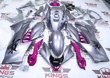 Suzuki GSX1300R Hayabusa (2021-2025) Silver, Purple, Black at KingsMotorcycleFairings.com