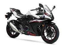 Suzuki GSX250R Fairings (2017-2021) Black, White, Red at KingsMotorcycleFairings.com