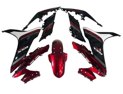 Suzuki GSX250R Fairings (2017-2021) Red, Black, Gray at KingsMotorcycleFairings.com