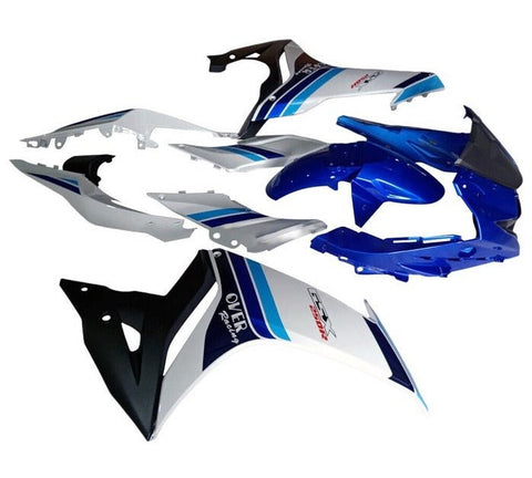 Suzuki GSX250R Fairings (2017-2021) White, Blue, Light Blue at KingsMotorcycleFairings.com