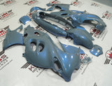 Suzuki GSX600F Katana Fairing Set (1998-2006) Gray, Blue Chameleon from KingsMotorcycleFairings.com